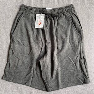 BALEAF Men's 9" Gym Shorts Cotton Casual Sweat Shorts, SMALL